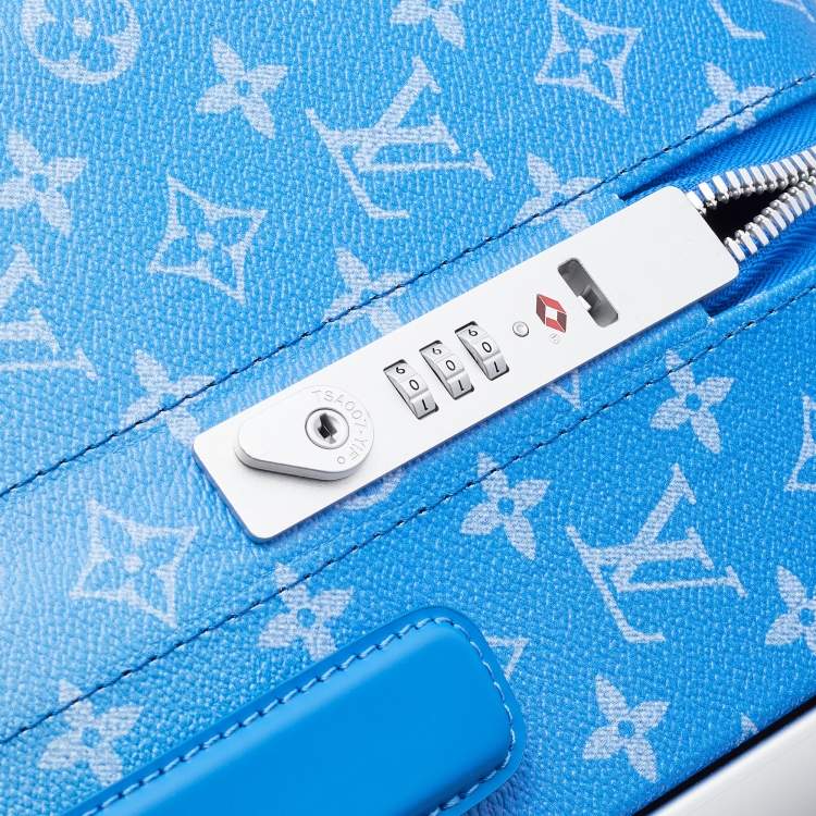Pre Owned Louis Vuitton Monogram Clouds Canvas Horizon 55 Suitcase