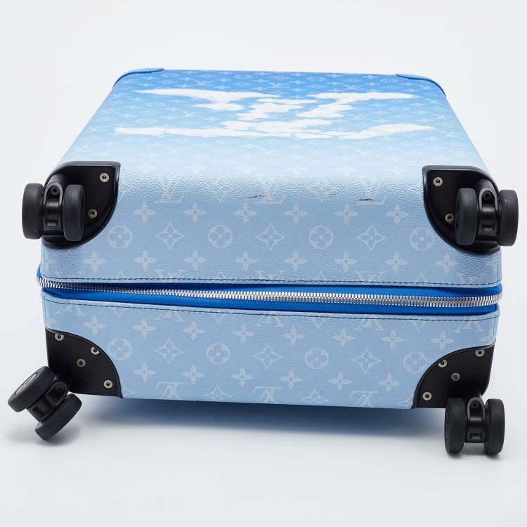 Pre Owned Louis Vuitton Monogram Clouds Canvas Horizon 55 Suitcase