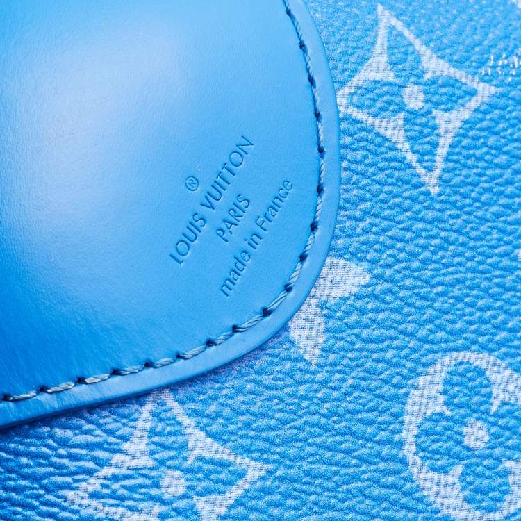 Pre Owned Louis Vuitton Monogram Clouds Canvas Horizon 55 Suitcase
