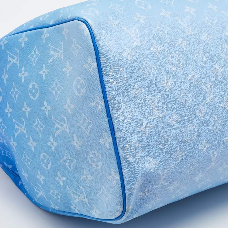 Pre Owned Louis Vuitton Monogram Clouds Canvas Keepall 50 Bag