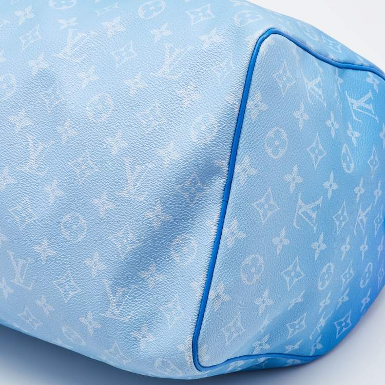 Pre Owned Louis Vuitton Monogram Clouds Canvas Keepall 50 Bag
