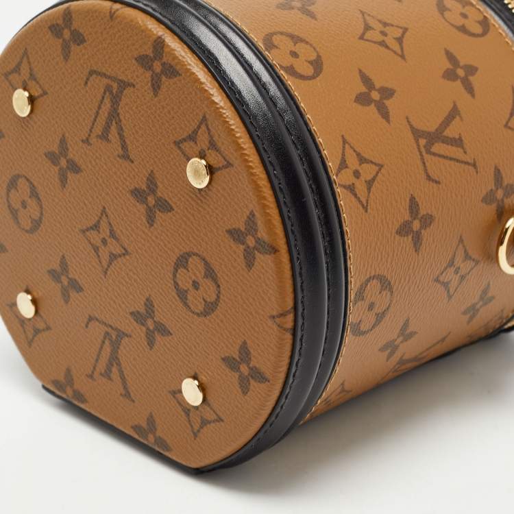 Pre Owned Louis Vuitton Monogram and Reverse Monogram Canvas Cannes Bag
