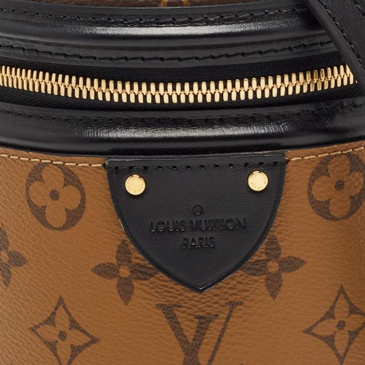 Pre Owned Louis Vuitton Monogram and Reverse Monogram Canvas Cannes Bag