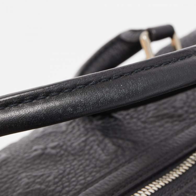Pre Owned Louis Vuitton Black Monogram Revelation Neo Papillon GM Bag