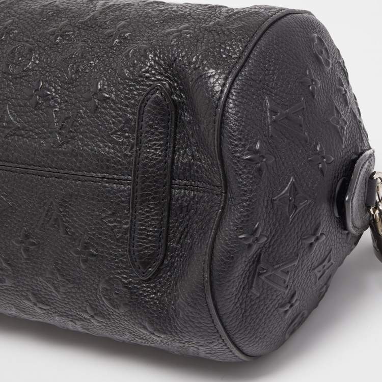 Pre Owned Louis Vuitton Black Monogram Revelation Neo Papillon GM Bag
