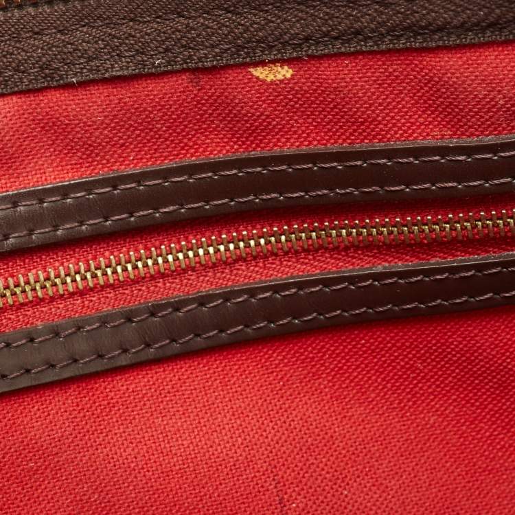 Pre Owned Louis Vuitton Damier Ebene Canvas Speedy 35 Bag