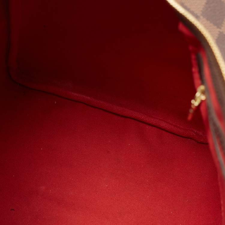 Pre Owned Louis Vuitton Damier Ebene Canvas Speedy 35 Bag