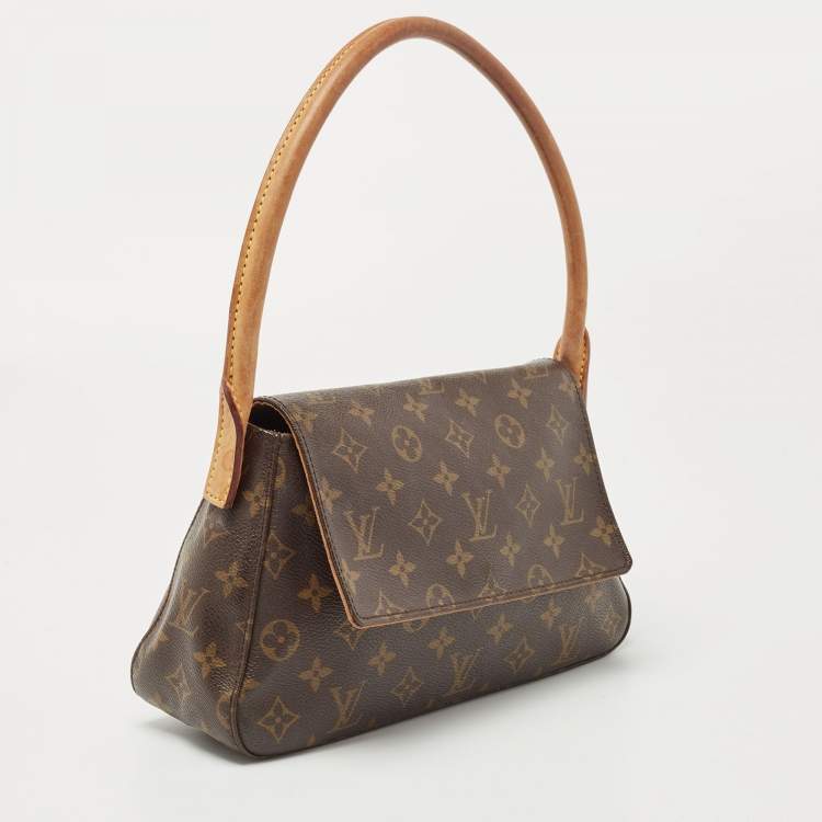 Pre Owned Louis Vuitton Monogram Canvas Looping PM Bag