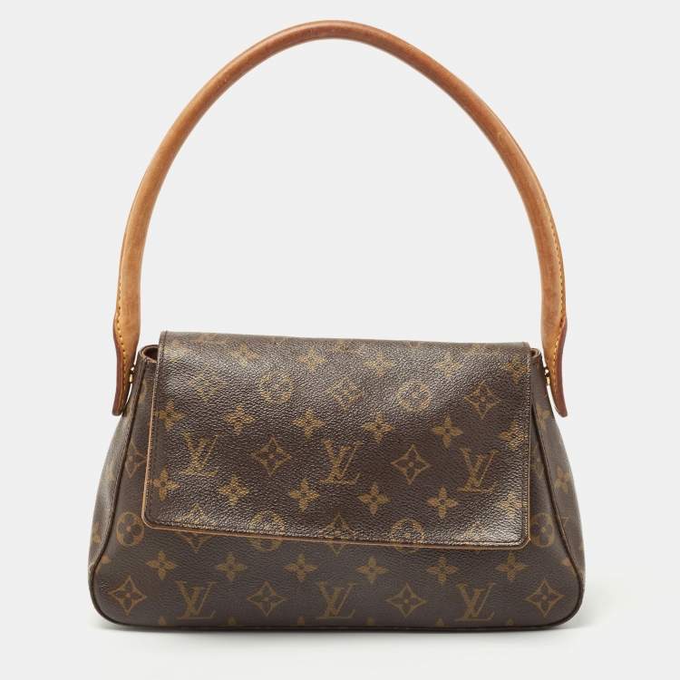 Pre Owned Louis Vuitton Monogram Canvas Looping PM Bag