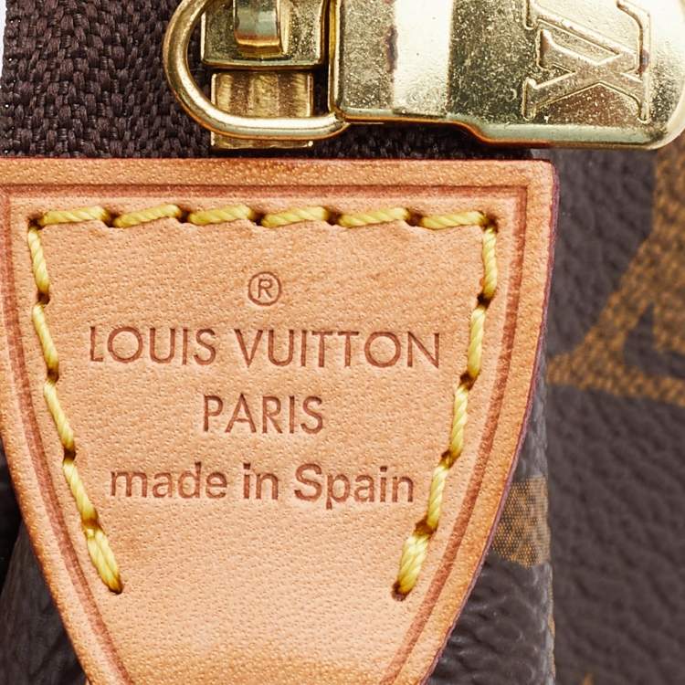 Pre Owned Louis Vuitton Monogram Canvas Pochette Accessoires