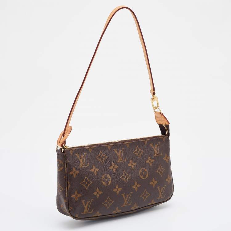 Pre Owned Louis Vuitton Monogram Canvas Pochette Accessoires