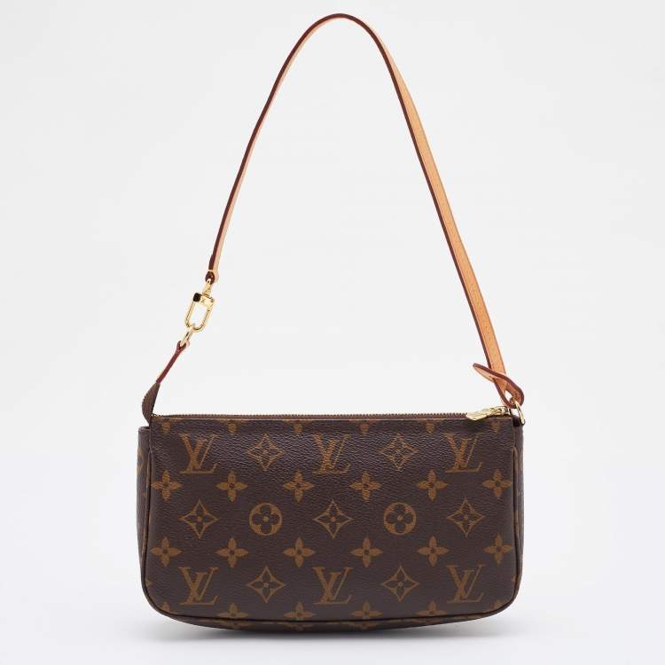 Pre Owned Louis Vuitton Monogram Canvas Pochette Accessoires