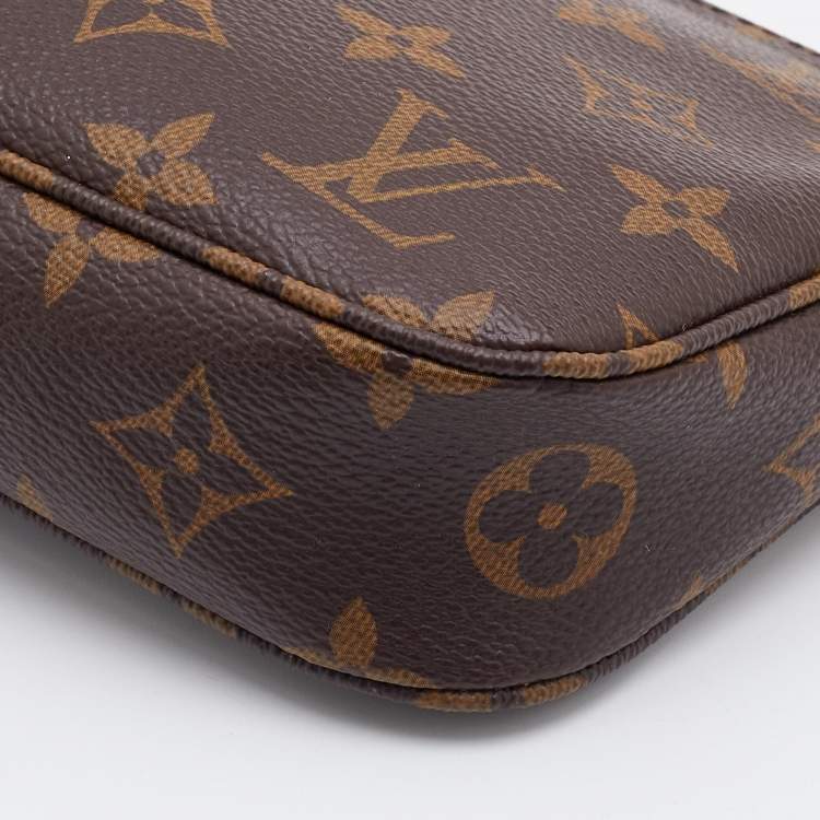 Pre Owned Louis Vuitton Monogram Canvas Pochette Accessoires
