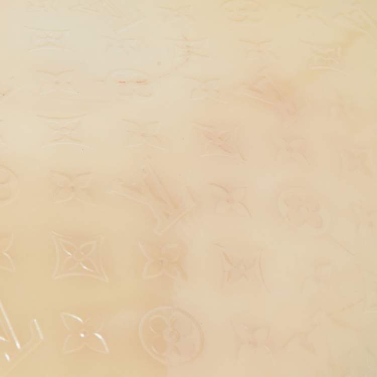 Pre Owned Louis Vuitton Citrine Monogram Vernis Brea MM Bag