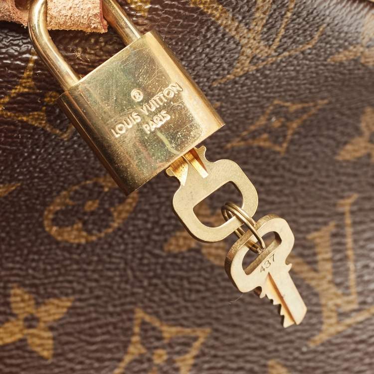 Pre Owned Louis Vuitton Monogram Canvas Speedy 30 Bag