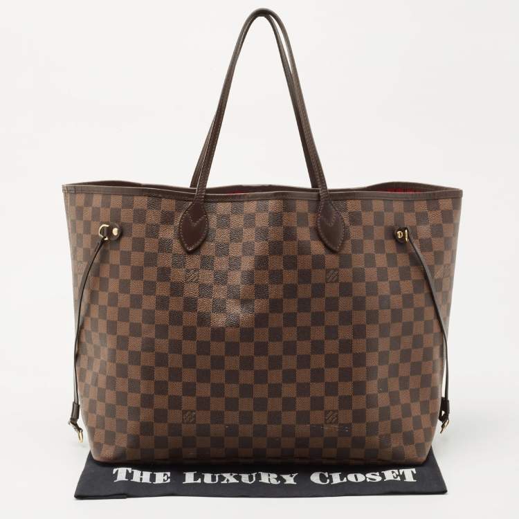 Pre Owned Louis Vuitton Monogram Canvas Neverfull GM Bag