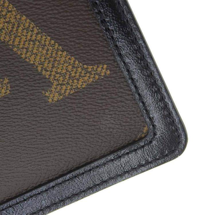 Pre Owned Louis Vuitton Brown Monogram Giant Reverse Dauphine Bumbag Belt Bag