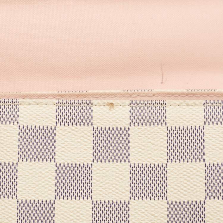 مملوكة مسبقًا Louis Vuitton Damier Azur Canvas Croisette Bag