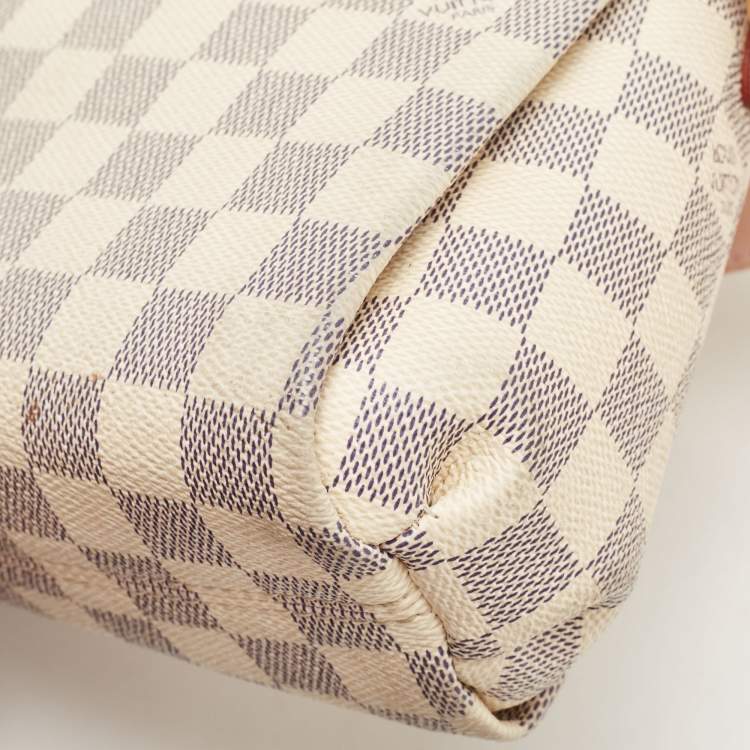 مملوكة مسبقًا Louis Vuitton Damier Azur Canvas Croisette Bag