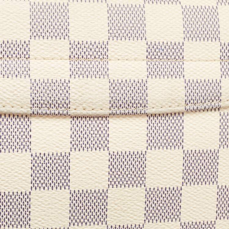 مملوكة مسبقًا Louis Vuitton Damier Azur Canvas Croisette Bag