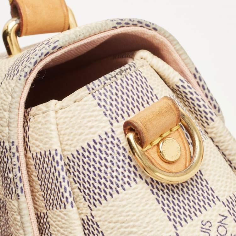 مملوكة مسبقًا Louis Vuitton Damier Azur Canvas Croisette Bag