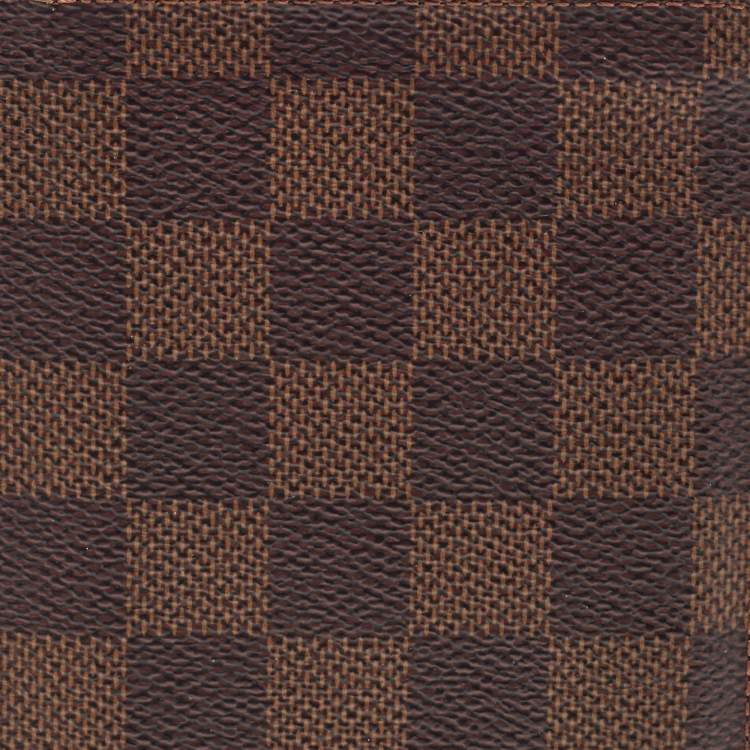 مملوكة مسبقًا Louis Vuitton Damier Ebene Canvas  Brazza Wallet