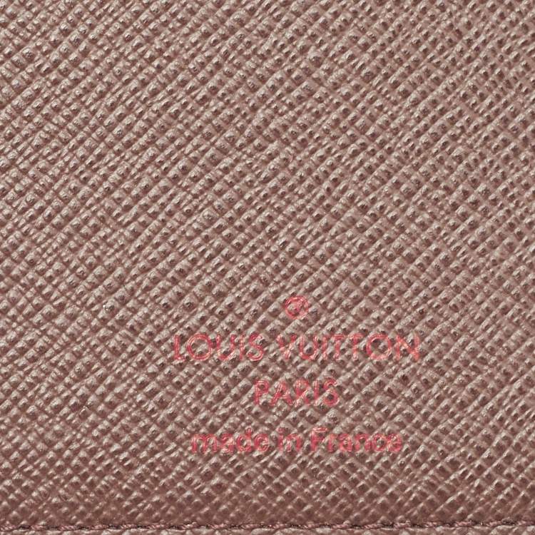 مملوكة مسبقًا Louis Vuitton Damier Ebene Canvas  Brazza Wallet