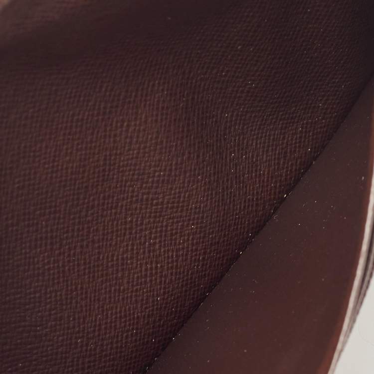 مملوكة مسبقًا Louis Vuitton Damier Ebene Canvas  Brazza Wallet