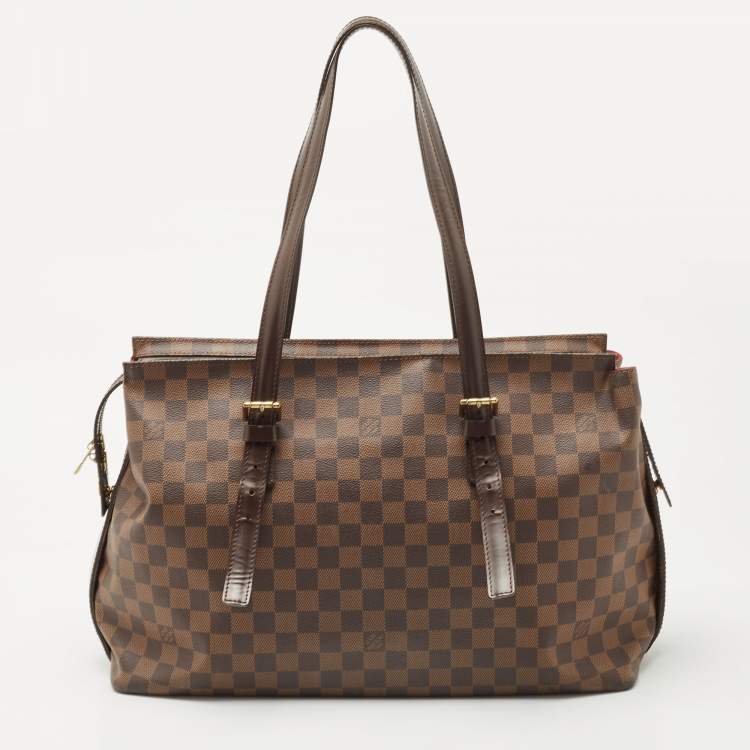 Louis Vuitton Damier Ebene Chelsea N51119 Brown Cloth ref.896498
