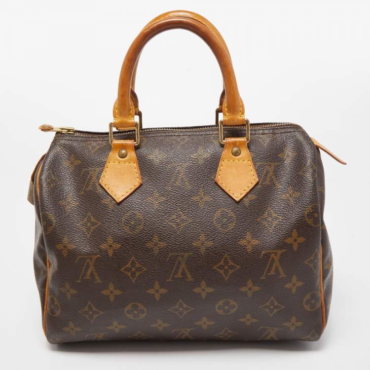 Pre Owned Louis Vuitton Monogram Canvas Speedy 25 Bag