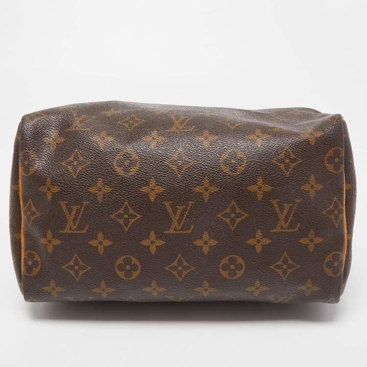 Pre Owned Louis Vuitton Monogram Canvas Speedy 25 Bag