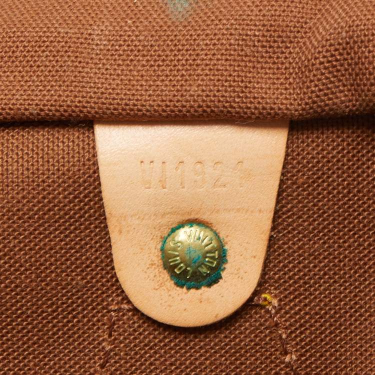 Pre Owned Louis Vuitton Monogram Canvas Speedy 30 Bag