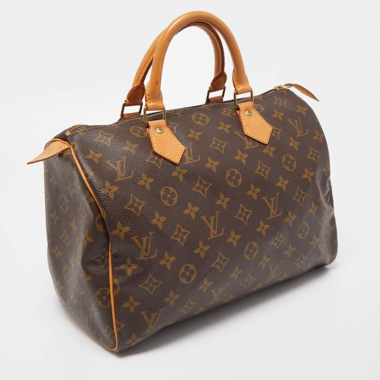 Pre Owned Louis Vuitton Monogram Canvas Speedy 30 Bag