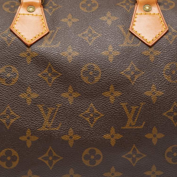Pre Owned Louis Vuitton Monogram Canvas Speedy 30 Bag