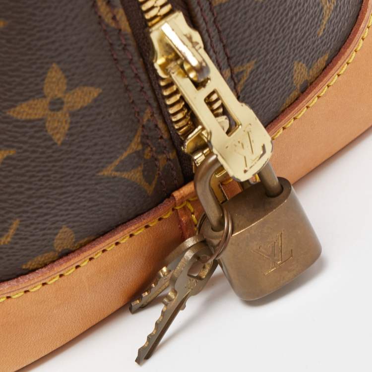 Pre Owned Louis Vuitton Monogram Canvas Alma MM Bag