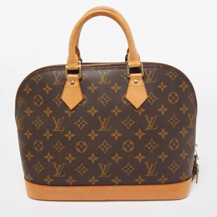 Pre Owned Louis Vuitton Monogram Canvas Alma MM Bag
