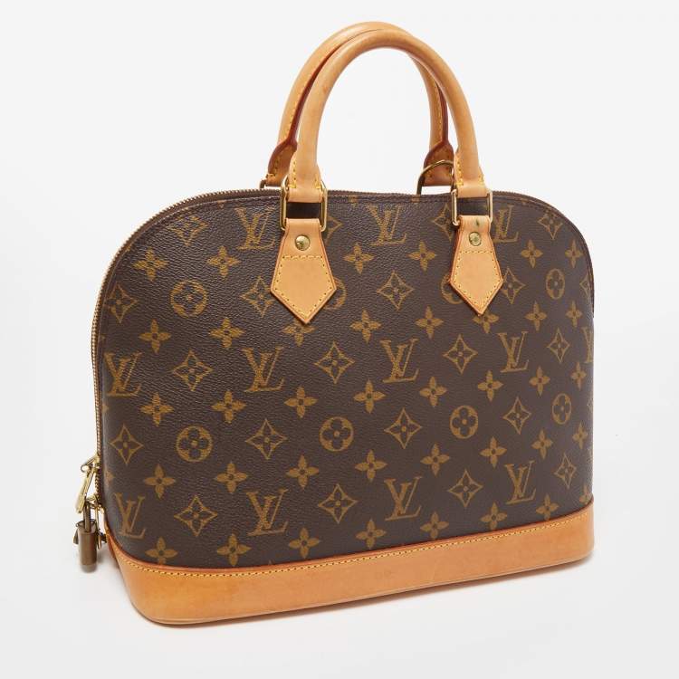 Pre Owned Louis Vuitton Monogram Canvas Alma MM Bag