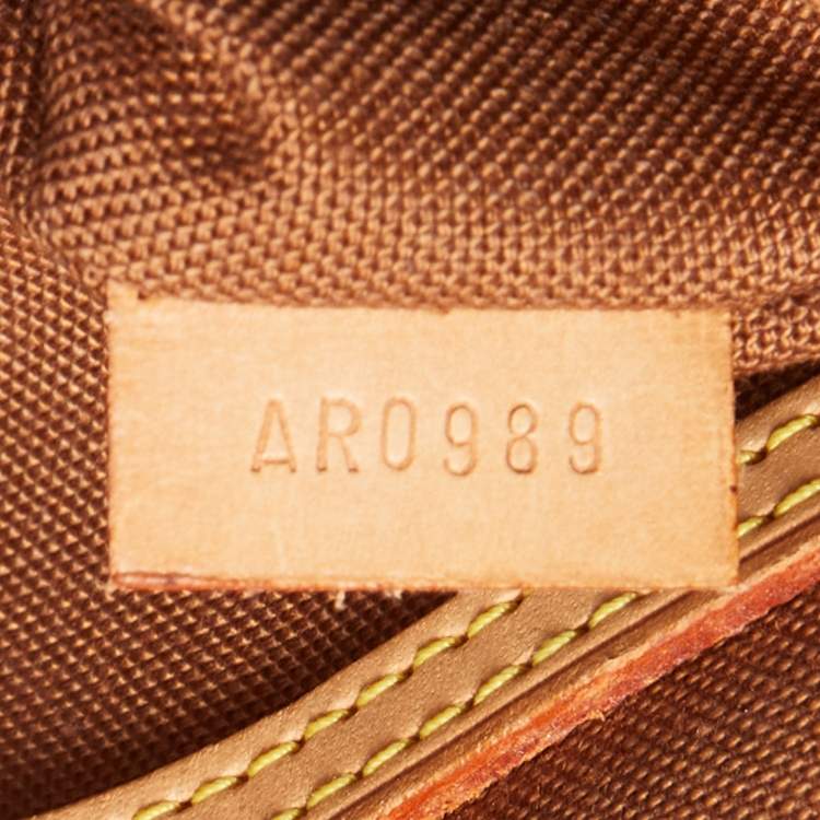 Pre Owned Louis Vuitton Monogram Canvas Alma MM Bag