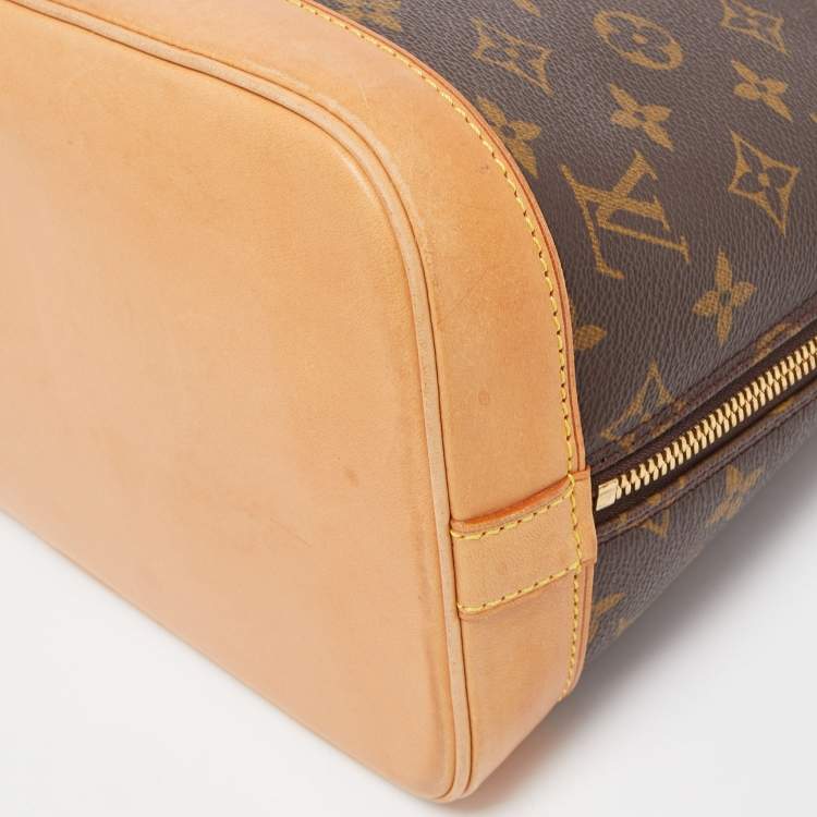 Pre Owned Louis Vuitton Monogram Canvas Alma MM Bag
