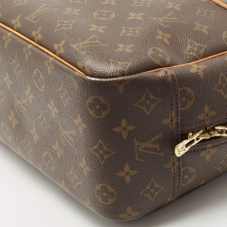 Pre Owned Louis Vuitton Monogram Canvas Deauville Bag