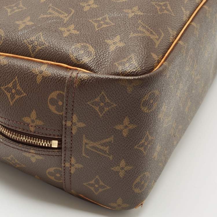 Pre Owned Louis Vuitton Monogram Canvas Deauville Bag