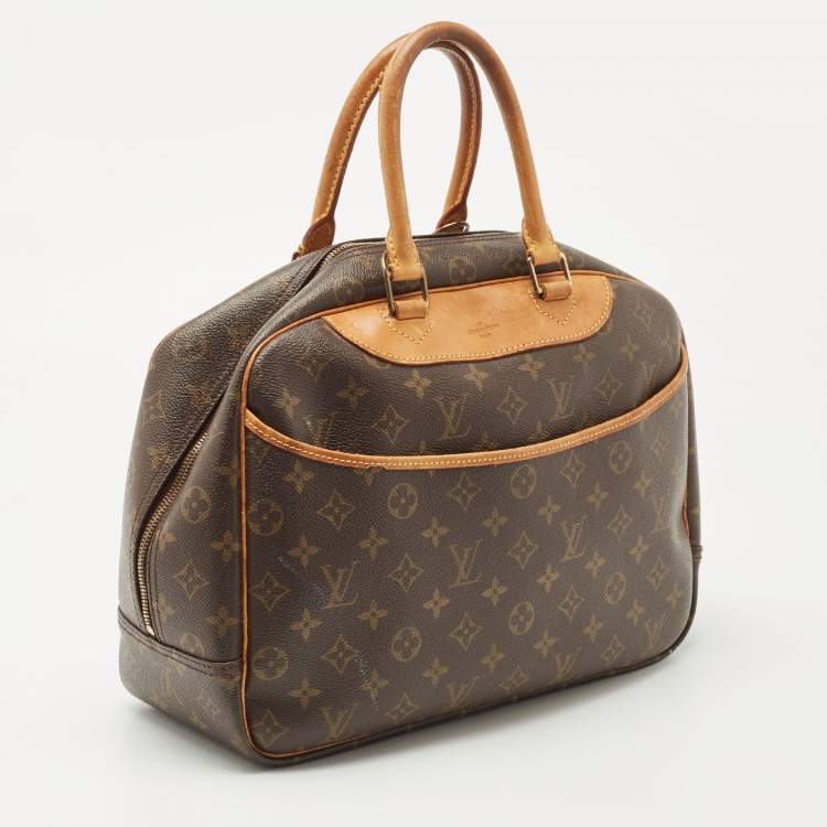 Pre Owned Louis Vuitton Monogram Canvas Deauville Bag