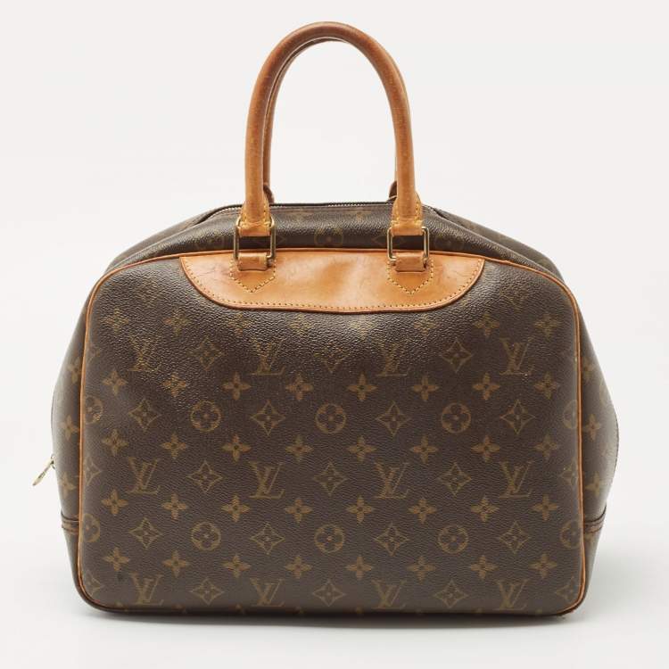 Pre Owned Louis Vuitton Monogram Canvas Deauville Bag