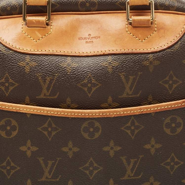 Pre Owned Louis Vuitton Monogram Canvas Deauville Bag