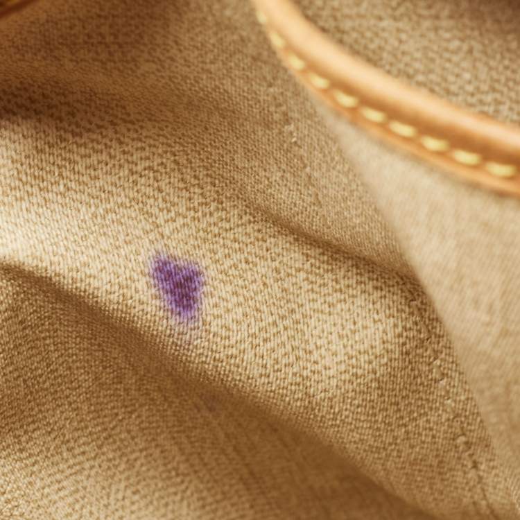 Pre Owned Louis Vuitton Monogram Canvas Deauville Bag