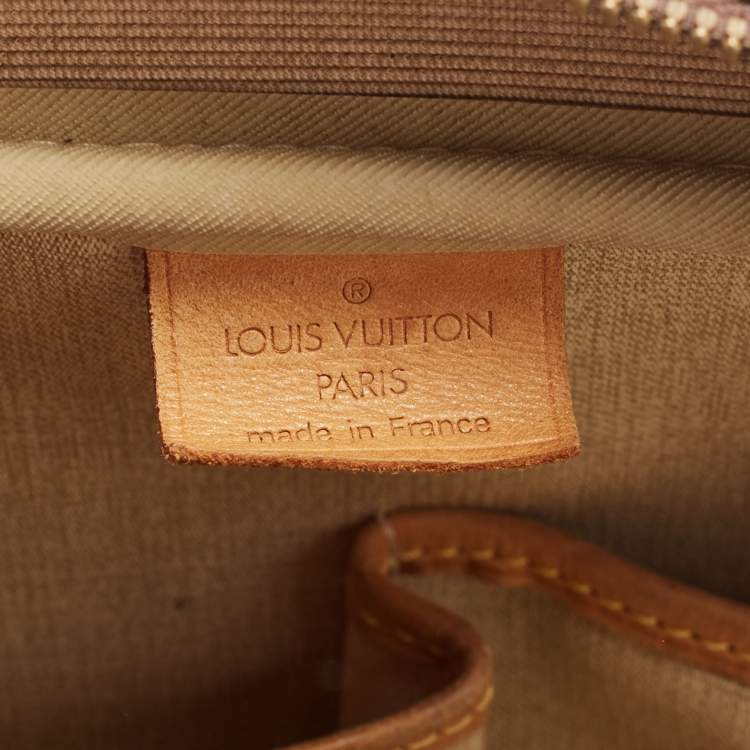 Pre Owned Louis Vuitton Monogram Canvas Deauville Bag