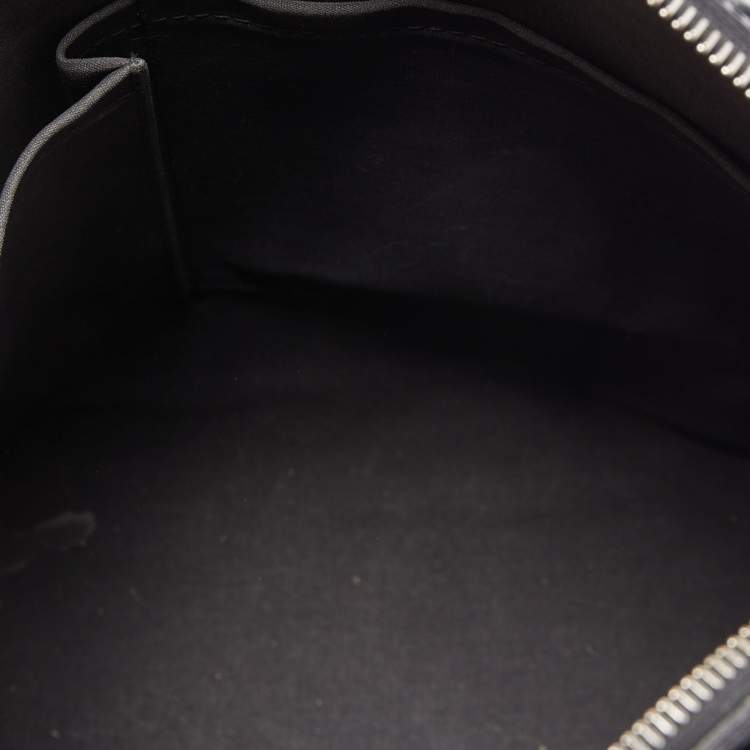 Pre Owned Louis Vuitton Black Epi Leather Lockit Vertical Bag