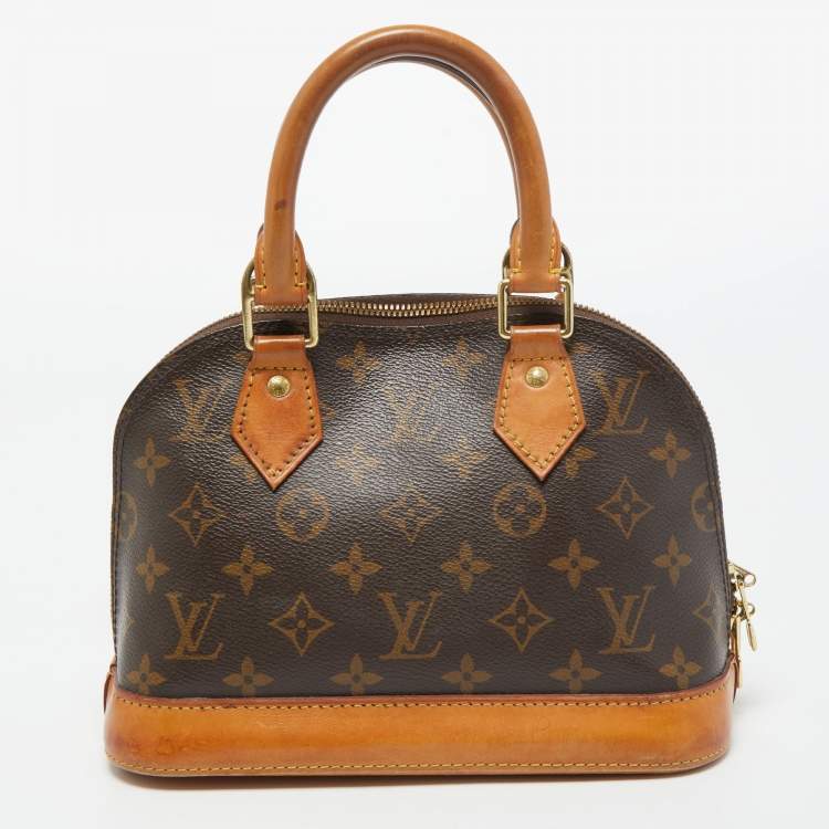 Pre Owned Louis Vuitton Monogram Canvas Alma BB Bag