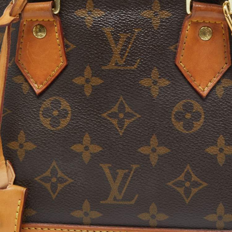 Pre Owned Louis Vuitton Monogram Canvas Alma BB Bag