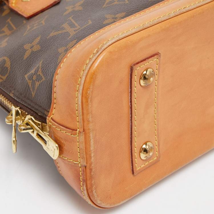 Pre Owned Louis Vuitton Monogram Canvas Alma BB Bag